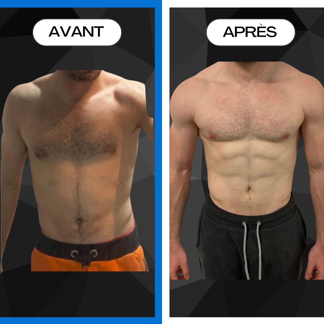 AVANT / APRES Fitty management coach sportif mérignac