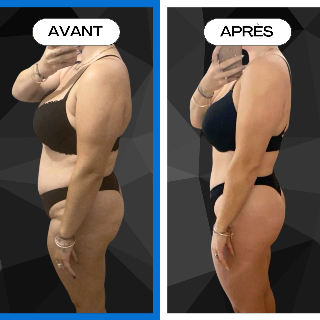 AVANT / APRES Fitty management coach sportif mérignac